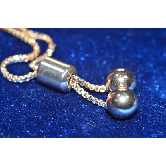 Gold Tone Star Studded Bangle & Rhinestone Tennis Bracelet Adjustable Premier - Picture 4 of 11